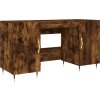 Psací stůl 140 x 50 x 75 cm kompozitní dřevo [829527] (Barva dub sonoma)