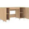 Psací stůl 140 x 50 x 75 cm kompozitní dřevo [829527] (Barva dub sonoma)
