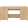 Psací stůl 140 x 50 x 75 cm kompozitní dřevo [829527] (Barva dub sonoma)