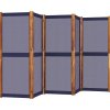 5dílný paraván 350 x 180 cm [319181] (Barva Černá)