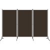3dílný paraván 260 x 180 cm [320734] (Barva Černá)