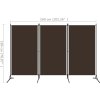 3dílný paraván 260 x 180 cm [320734] (Barva Černá)