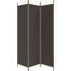 3dílný paraván 150x200 cm textil [350180] (Barva Antracitová)