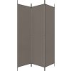 3dílný paraván 150x200 cm textil [350180] (Barva Antracitová)