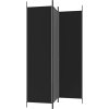 3dílný paraván 150x200 cm textil [350180] (Barva Antracitová)