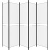 5dílný paraván 250x200 cm textil [350234] (Barva Bílá)