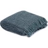 Přehoz bavlna 220 x 250 cm [133751] (Barva Antracitová)