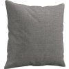 Dekorační polštáře 2 ks 40 x 40 cm textil [349471] (Barva Světle šedá)