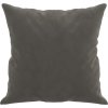 Dekorační polštáře 2 ks 40 x 40 cm samet [349490] (Barva Černá)