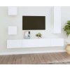 5dílný set TV skříněk kompozitní dřevo [3114446] (Barva Bílá)