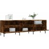 TV skříňka 150 x 30 x 44,5 cm kompozitní dřevo [831291] (Barva Hnědý dub)
