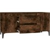 TV skříňka 102x44,5x50 cm kompozitní dřevo [819609] (Barva Kouřový dub)