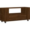 TV skříňka 102 x 34,5 x 43 cm kompozitní dřevo [833747] (Barva Kouřový dub)
