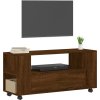 TV skříňka 102 x 34,5 x 43 cm kompozitní dřevo [833747] (Barva Kouřový dub)