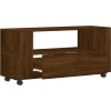 TV skříňka 102 x 34,5 x 43 cm kompozitní dřevo [833747] (Barva Kouřový dub)