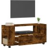 TV skříňka 102 x 34,5 x 43 cm kompozitní dřevo [833747] (Barva Kouřový dub)