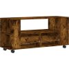 TV skříňka 102 x 34,5 x 43 cm kompozitní dřevo [833747] (Barva Kouřový dub)