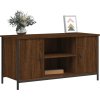 TV skříňka 100 x 40 x 50 cm kompozitní dřevo [832767] (Barva Hnědý dub)