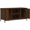TV skříňka 100 x 40 x 50 cm kompozitní dřevo [832767] (Barva Hnědý dub)