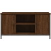 TV skříňka 100 x 40 x 50 cm kompozitní dřevo [832767] (Barva Hnědý dub)