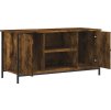 TV skříňka 100 x 40 x 50 cm kompozitní dřevo [832767] (Barva Hnědý dub)