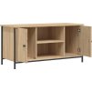 TV skříňka 100 x 40 x 50 cm kompozitní dřevo [832767] (Barva Hnědý dub)