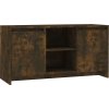TV skříňka 102 x 37,5 x 52,5 cm kompozitní dřevo [813020] (Barva Kouřový dub)
