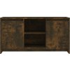 TV skříňka 102 x 37,5 x 52,5 cm kompozitní dřevo [813020] (Barva Kouřový dub)