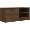 TV skříňka 80 x 35 x 36,5 cm kompozitní dřevo [817117] (Barva Kouřový dub)