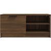 TV skříňka 80 x 35 x 36,5 cm kompozitní dřevo [817117] (Barva Kouřový dub)