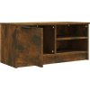 TV skříňka 80 x 35 x 36,5 cm kompozitní dřevo [817117] (Barva Kouřový dub)