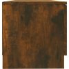 TV skříňka 80 x 35 x 36,5 cm kompozitní dřevo [817117] (Barva Kouřový dub)
