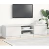TV stolek 140 x 40 x 35,5 cm kompozitní dřevo [800648] (Barva Bílá)