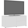 TV skříňka 80 x 34 x 36 cm kompozitní dřevo [801850] (Barva Bílá)
