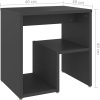 Noční stolky 2 ks 40 x 30 x 40 cm dřevotříska [806331] (Barva Černá)