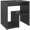 Noční stolky 2 ks 40 x 30 x 40 cm dřevotříska [806331] (Barva Černá)