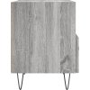 Noční stolky 2 ks 40 x 35 x 47,5 cm kompozitní dřevo [827433] (Barva Šedá sonoma)