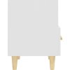 Noční stolky 2 ks 40 x 35 x 47 cm [812007] (Barva Bílá)