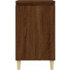 Noční stolky 2 ks 40 x 35 x 70 cm kompozitní dřevo [819635] (Barva dub sonoma)