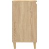 Noční stolky 2 ks 40 x 35 x 70 cm kompozitní dřevo [819635] (Barva dub sonoma)