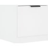 Noční stolky 2 ks 40 x 39 x 40 cm [811197] (Barva Bílá)