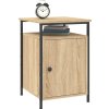 Noční stolky 2 ks 40 x 42 x 60 cm kompozitní dřevo [825870] (Barva Šedá sonoma)