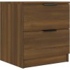 Noční stolky 2 ks kompozitní dřevo [817038] (Barva Hnědý dub)