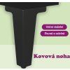 Noční stolek kompozitní dřevo [812026] (Barva Černá)