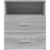 Noční stolek 50 x 32 x 60 cm [803280] (Barva Betonová šedá)