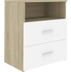 Noční stolek 50 x 32 x 60 cm [803280] (Barva Betonová šedá)