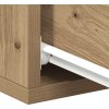 Plovoucí noční stolek 40x30x15 cm kompozitní dřevo [800312] (Barva dub sonoma)