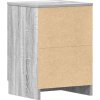 Noční stolek 38 x 35 x 56 cm dřevotříska [800456] (Barva dub sonoma)