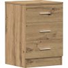 Noční stolek 38 x 35 x 56 cm dřevotříska [800456] (Barva dub sonoma)