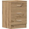 Noční stolek 38 x 35 x 56 cm dřevotříska [800456] (Barva dub sonoma)
